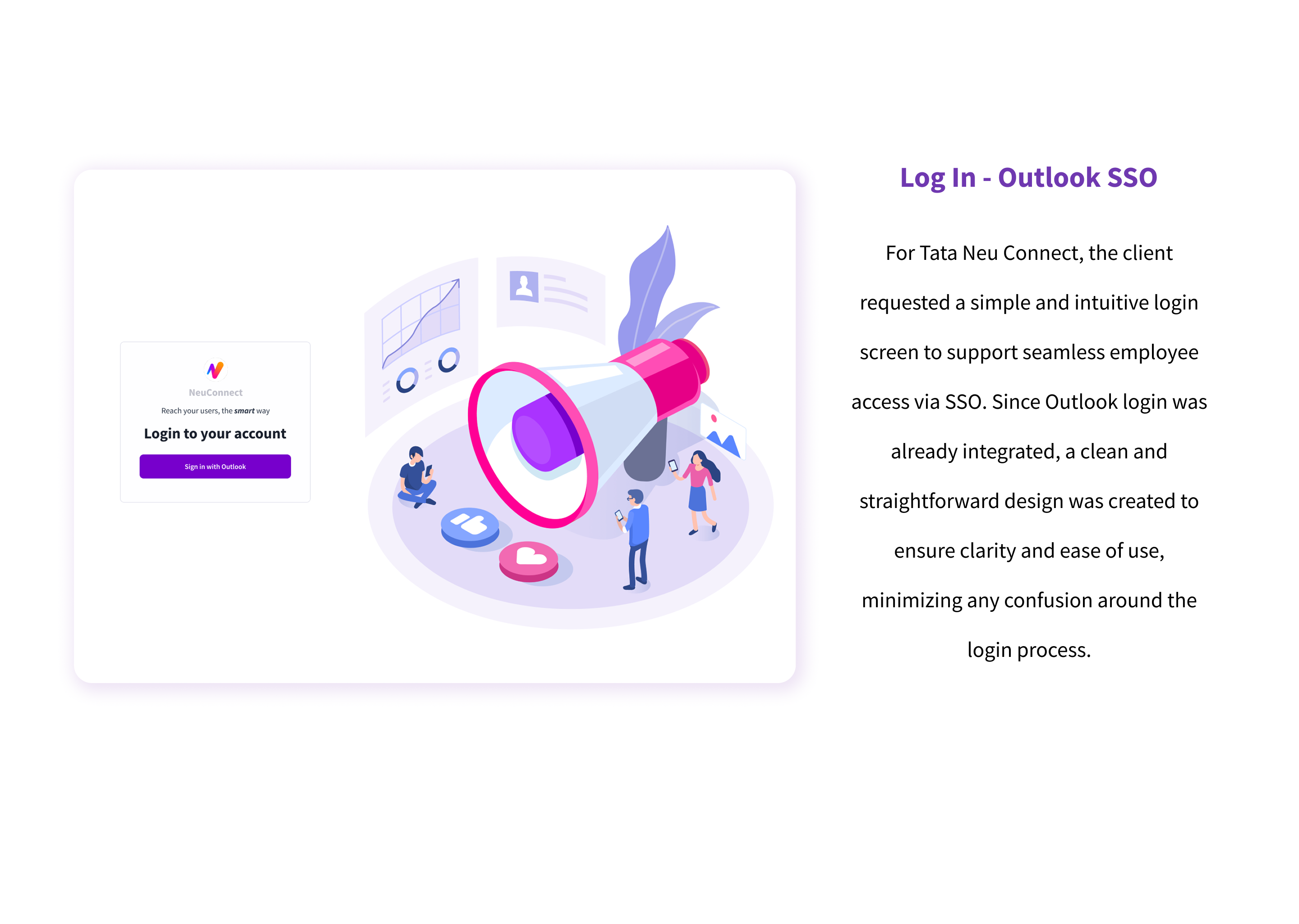 Tata NeuConnect, SSO login