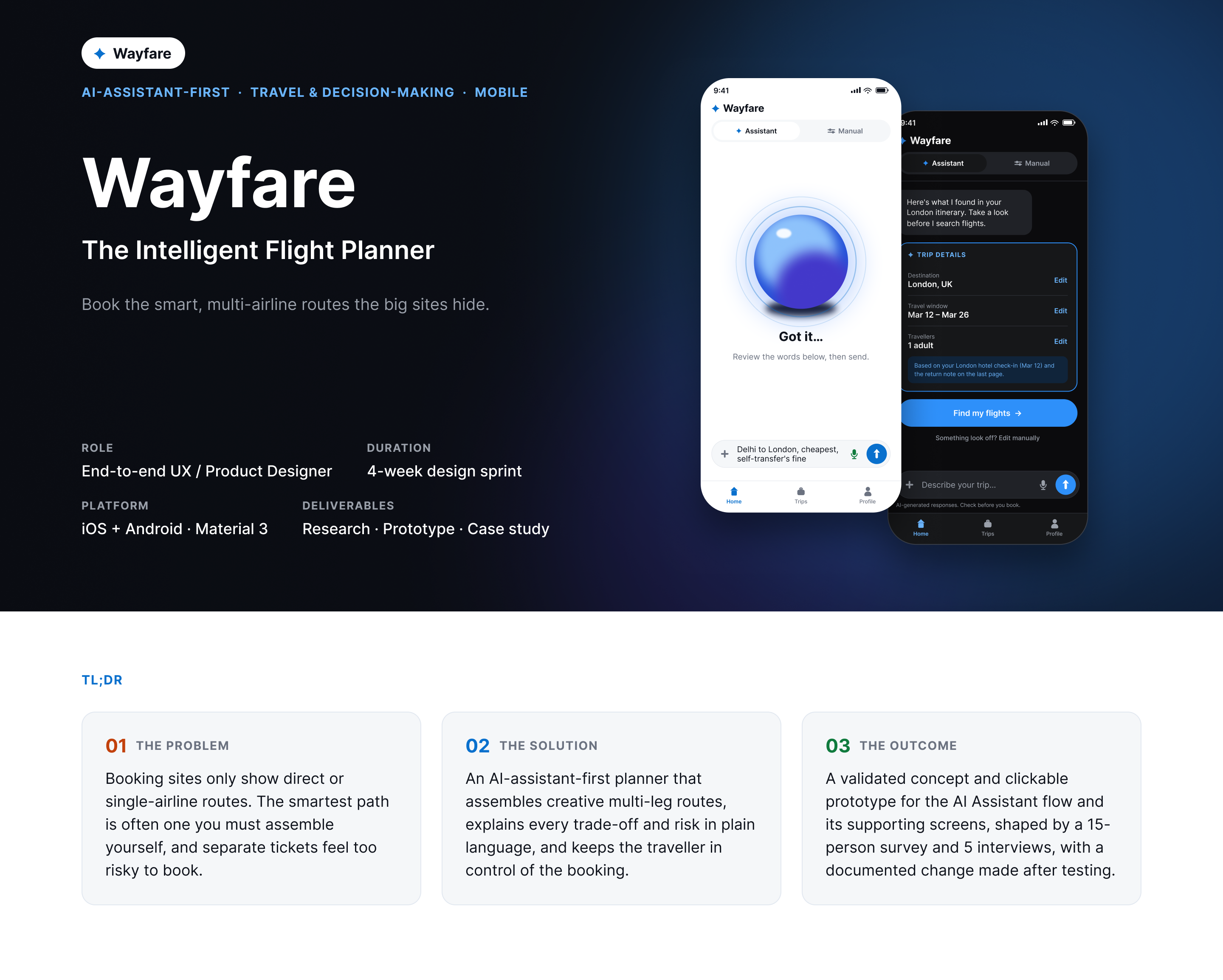 Wayfare, Cover